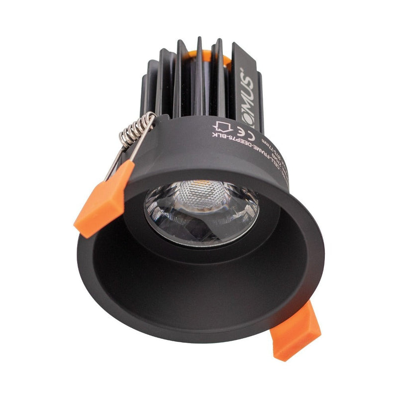Domus CELL-9-5CCT-D75 - 9W LED 5-CCT Switchable Dimmable D75 Mini Fixed Deepset Downlight-Domus Lighting-Ozlighting.com.au