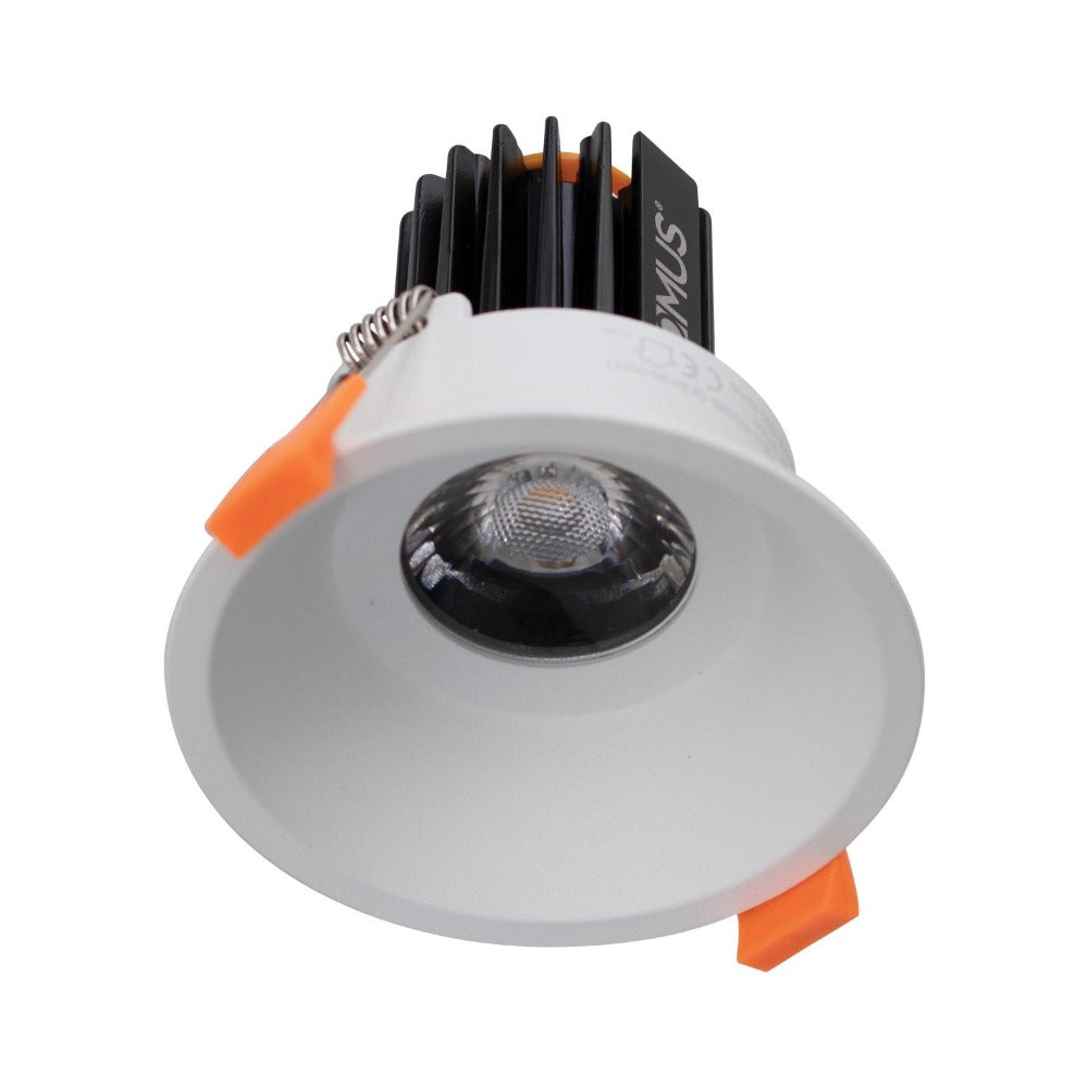 Domus CELL-9-5CCT-D90 LED Downlight - 9W, 5-CCT, Dimmable, Fixed, Deepset, D90-Domus Lighting-Ozlighting.com.au