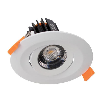 Domus CELL-9-5CCT-T90 - 9W LED 5-CCT Switchable Dimmable T90 Tiltable Downlight-Domus Lighting-Ozlighting.com.au