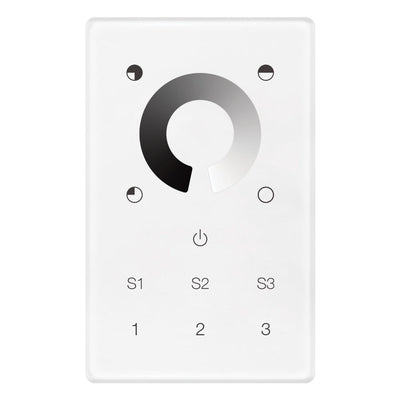 Domus CHAM-TOUCH-1C - Single Colour LED RF And Bluetooth Touch Wall Control-Domus Lighting-Ozlighting.com.au