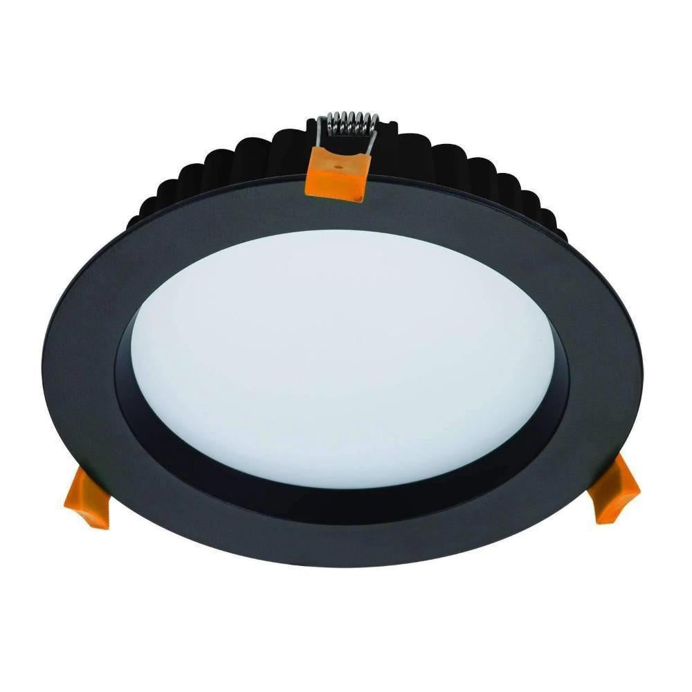 Domus DECO-20 LED Downlight - 20W, Tri-Colour, Dimmable, IP44, Round, Deep Face-Domus Lighting-Ozlighting.com.au