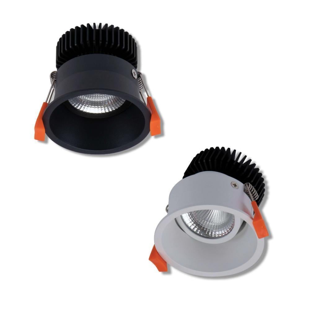 Domus DEEP-10-TRIO LED Downlight - 10W, Tri-Colour, Dimmable, Deepset-Domus Lighting-Ozlighting.com.au