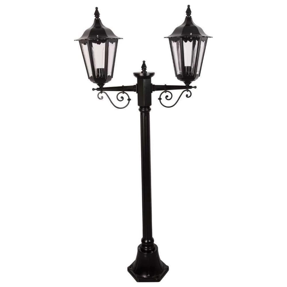 Domus GT-135 Chester Post Light - Twin Head-Domus Lighting-Ozlighting.com.au