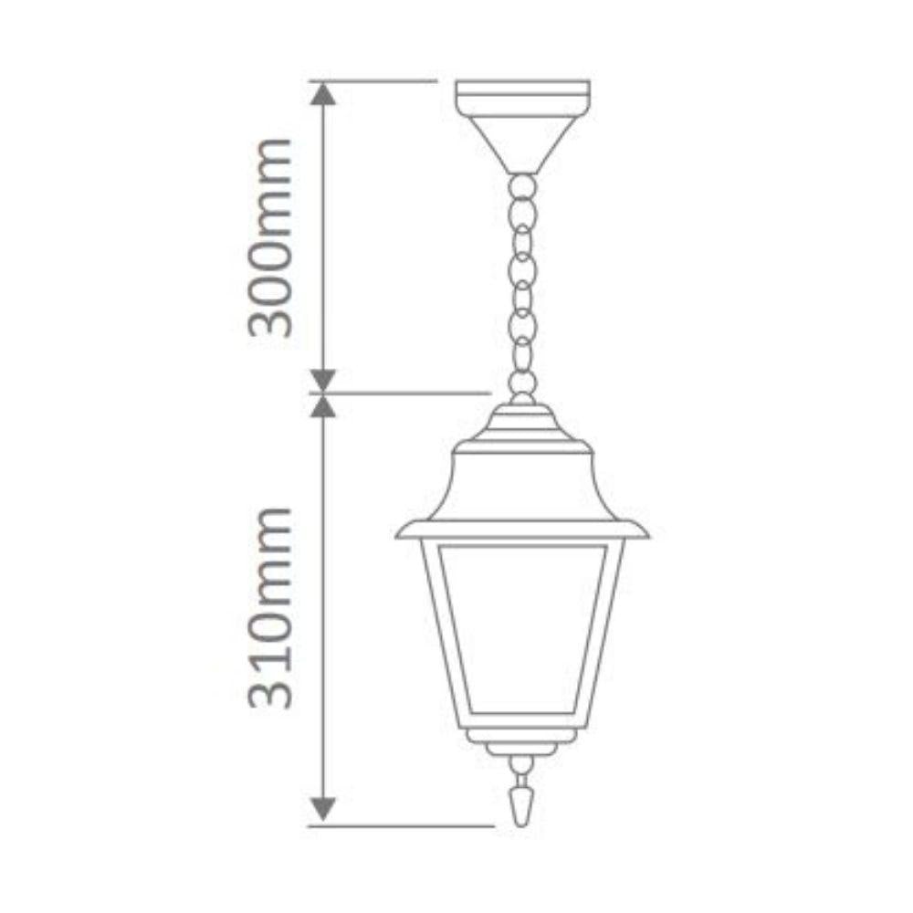 Domus GT-230 Paris Pendant - Outdoor-Domus Lighting-Ozlighting.com.au