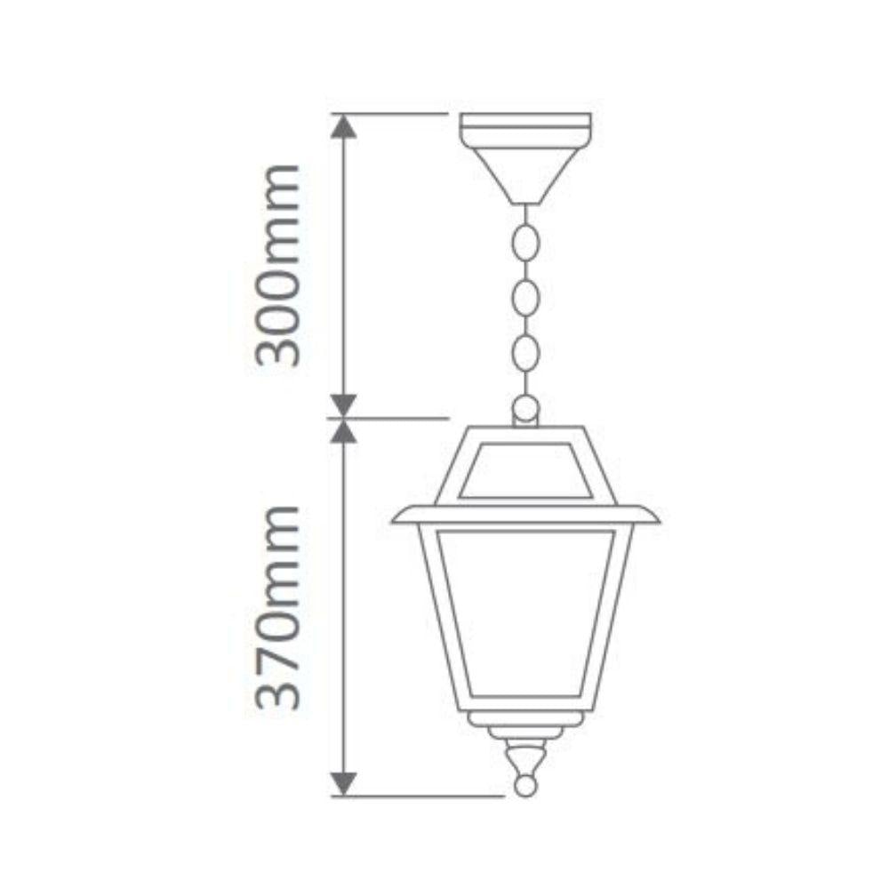 Domus GT-270 Avignon - Exterior Pendant Light-Domus Lighting-Ozlighting.com.au