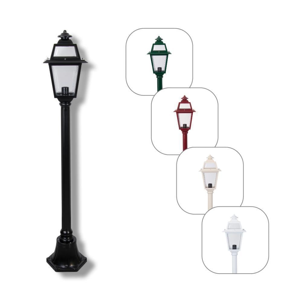 Domus GT-274 Avignon Post Light - Single-Domus Lighting-Ozlighting.com.au