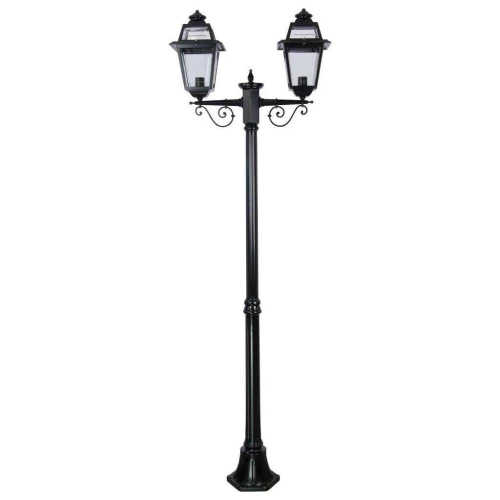 Domus GT-277 Avignon Post Light - Twin Head-Domus Lighting-Ozlighting.com.au