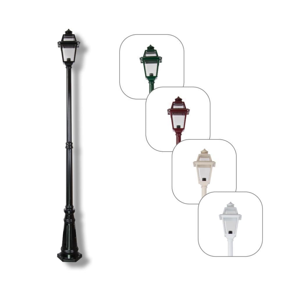 Domus GT-278 Avignon Post Light - Single-Domus Lighting-Ozlighting.com.au
