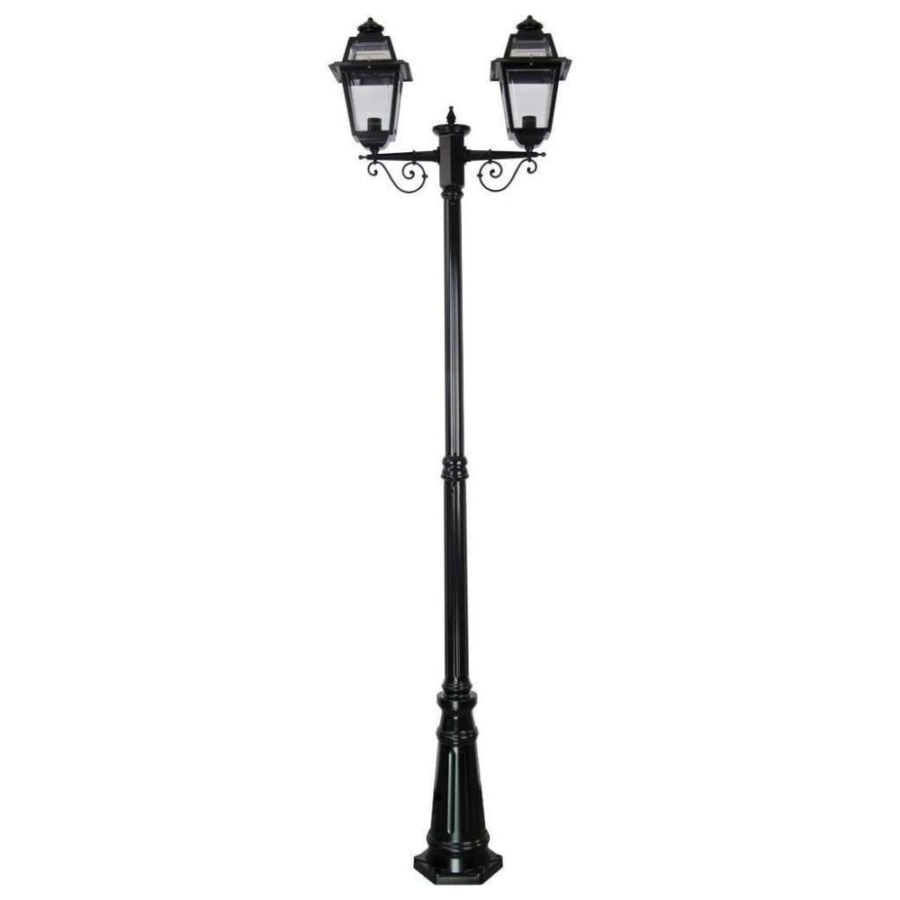 Domus GT-280 Avignon Post Light - Twin Head-Domus Lighting-Ozlighting.com.au