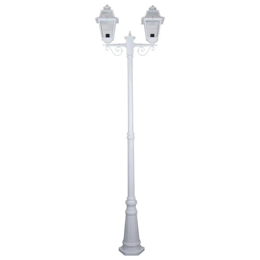 Domus GT-280 Avignon Post Light - Twin Head-Domus Lighting-Ozlighting.com.au