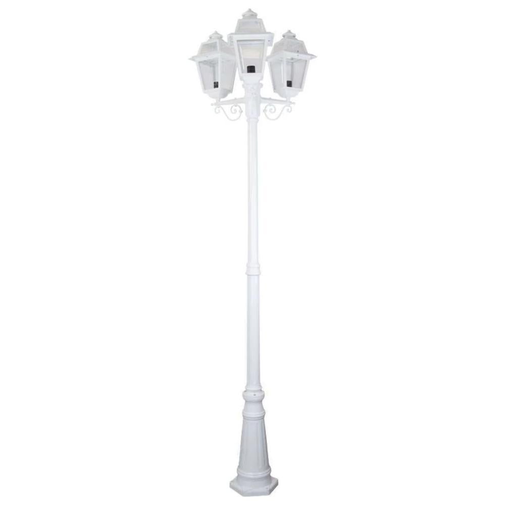 Domus GT-282 Avignon Post Light - Triple Head-Domus Lighting-Ozlighting.com.au