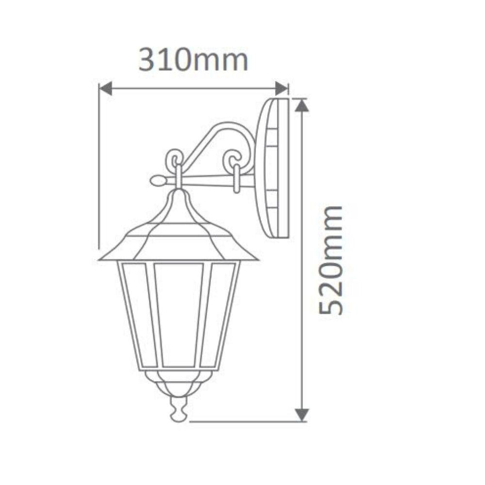 Domus GT-422 Turin Wall Light - Downward-Domus Lighting-Ozlighting.com.au