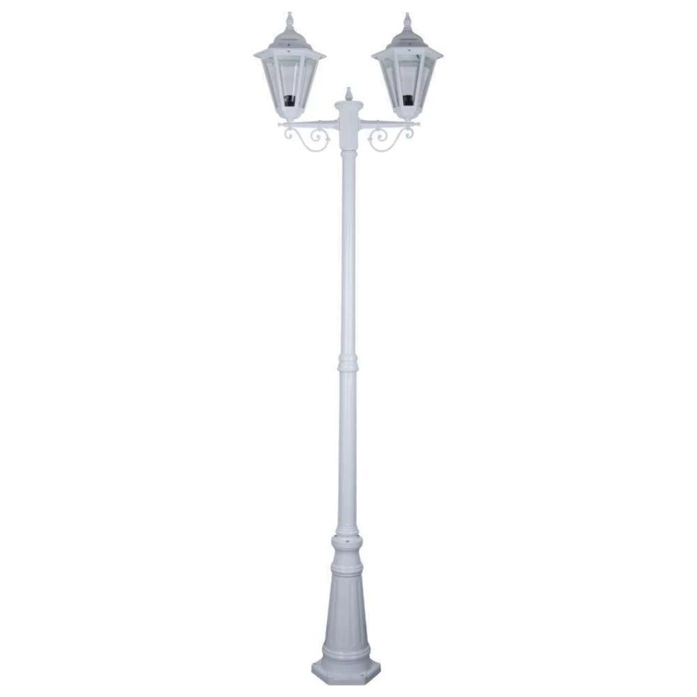 Domus GT-430 Turin Post Light - Twin Head-Domus Lighting-Ozlighting.com.au