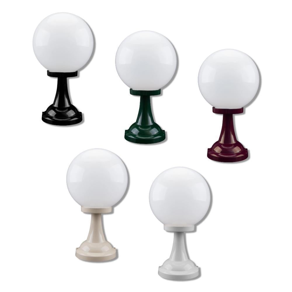 Domus GT-503 Siena 25cm Sphere Outdoor Pillar Mount-Domus Lighting-Ozlighting.com.au