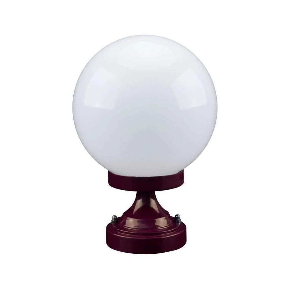 Domus GT-530 Siena 20cm Sphere Outdoor CTC - Pillar Mount-Domus Lighting-Ozlighting.com.au