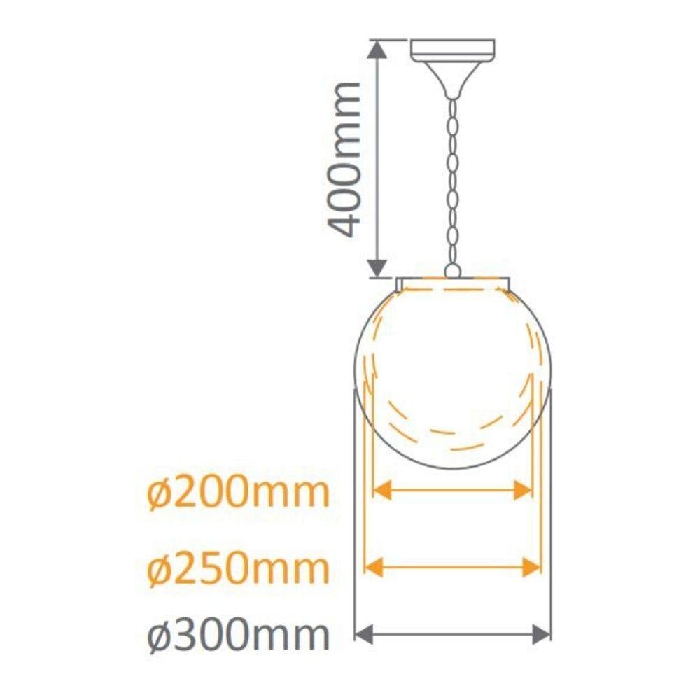 Domus GT-537 Siena Pendant - 30cm-Domus Lighting-Ozlighting.com.au