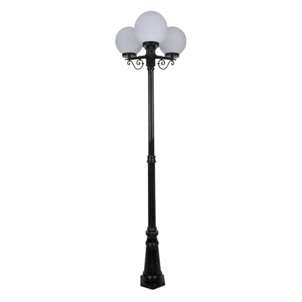 Domus GT-562 Siena - Triple 25cm Spheres Tall Post-Domus Lighting-Ozlighting.com.au