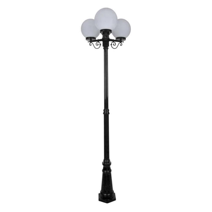 Domus GT-562 Siena - Triple 25cm Spheres Tall Post-Domus Lighting-Ozlighting.com.au