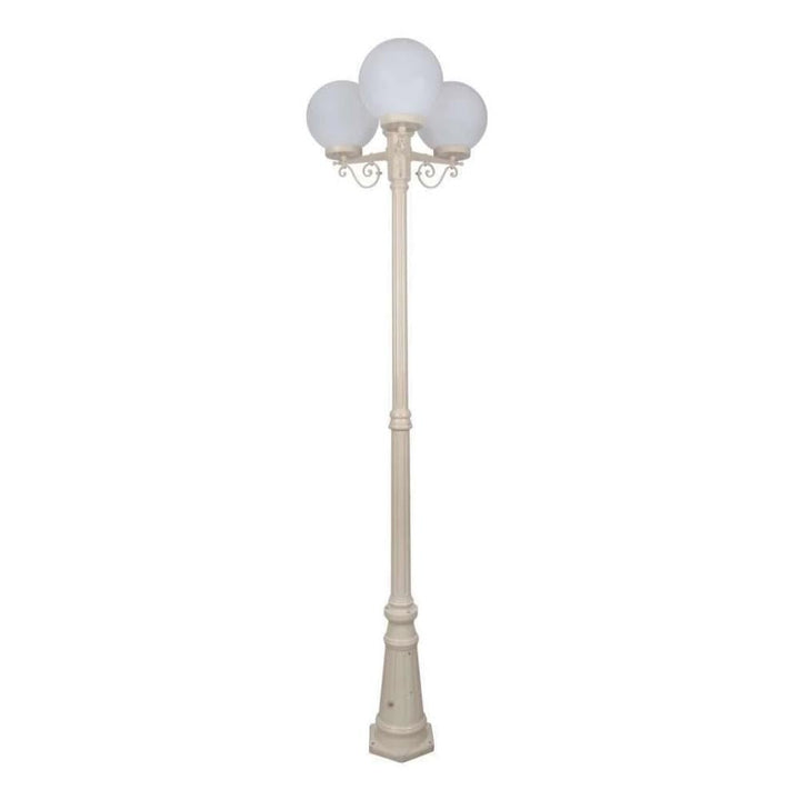 Domus GT-562 Siena - Triple 25cm Spheres Tall Post-Domus Lighting-Ozlighting.com.au