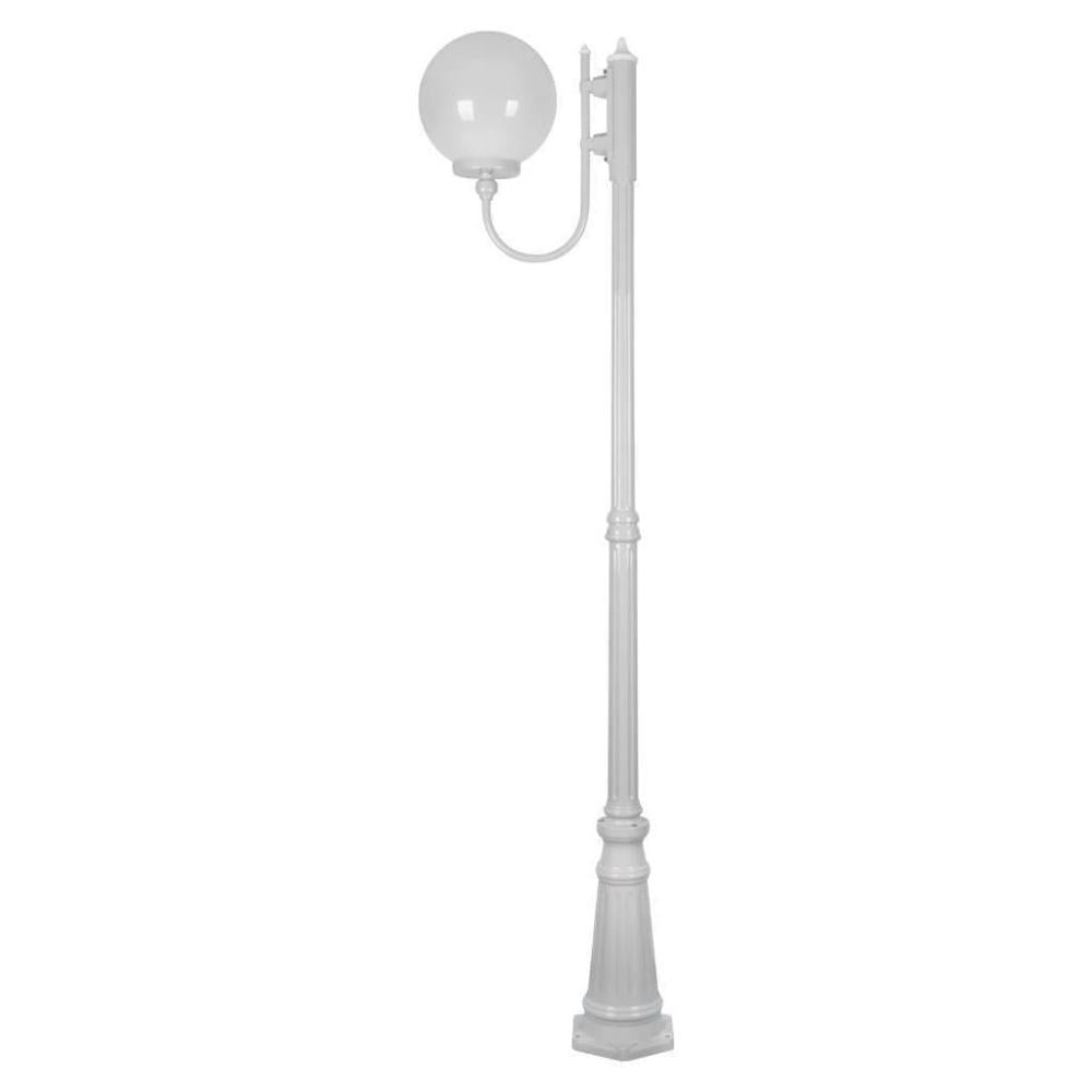 Domus GT-619 Lisbon - 30cm Sphere Curved Arm Tall Post Light-Domus Lighting-Ozlighting.com.au