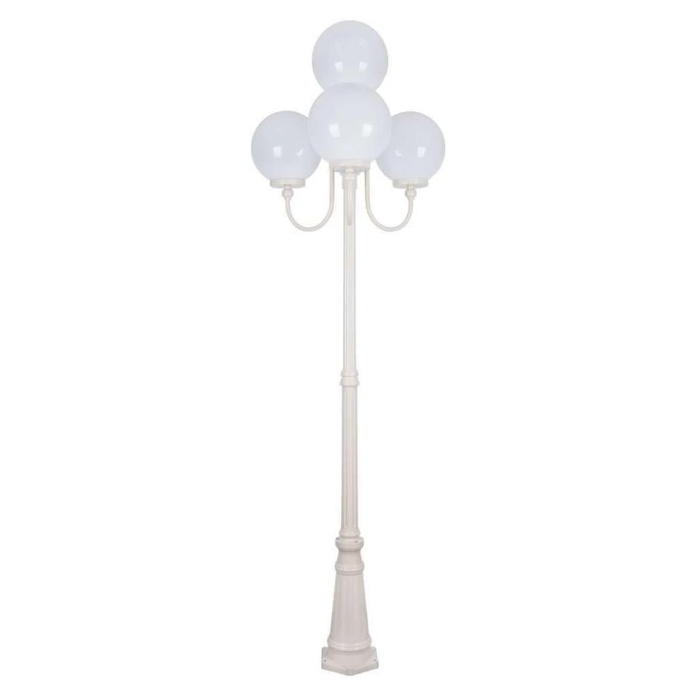 Domus GT-627 Lisbon - Four 30cm Spheres Curved Arms Tall Post Light-Domus Lighting-Ozlighting.com.au