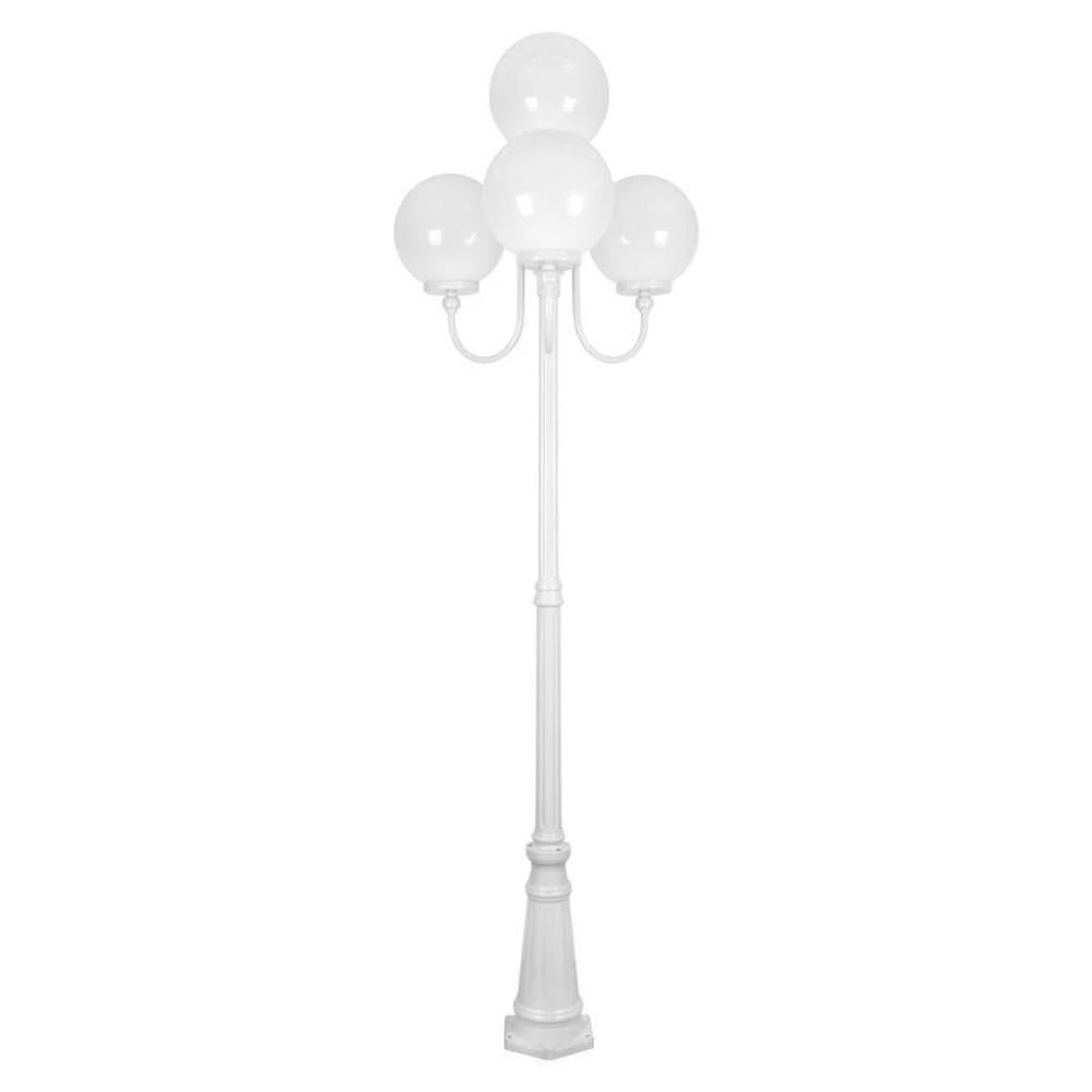 Domus GT-627 Lisbon - Four 30cm Spheres Curved Arms Tall Post Light-Domus Lighting-Ozlighting.com.au
