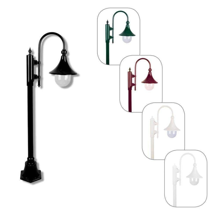 Domus GT-656 Monaco - Single Head Short Post-Domus Lighting-Ozlighting.com.au