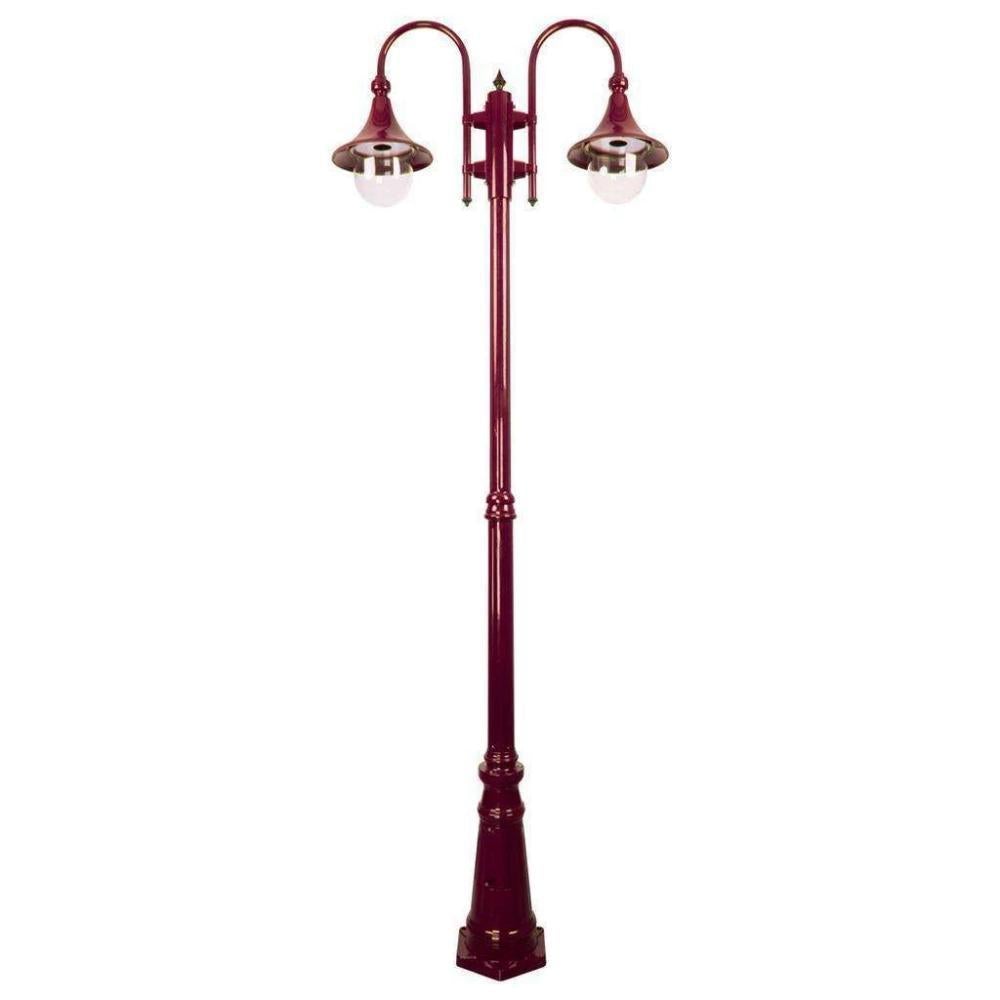 Domus GT-662 Monaco - Twin Head Tall Post-Domus Lighting-Ozlighting.com.au