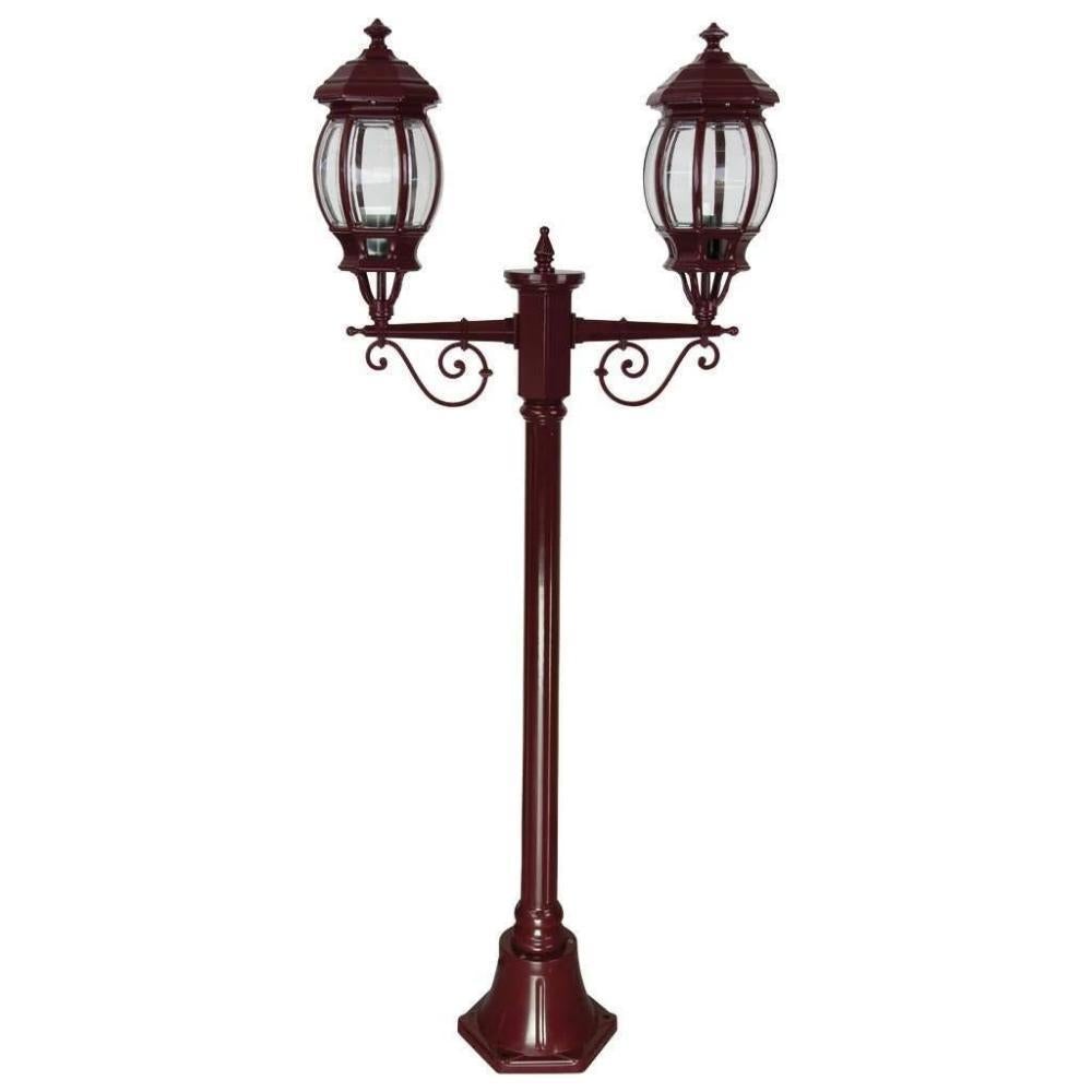 Domus GT-675 Vienna Post Light - Twin Head-Domus Lighting-Ozlighting.com.au
