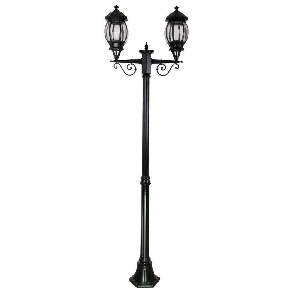 Domus GT-677 Vienna Post Light - Twin Head-Domus Lighting-Ozlighting.com.au