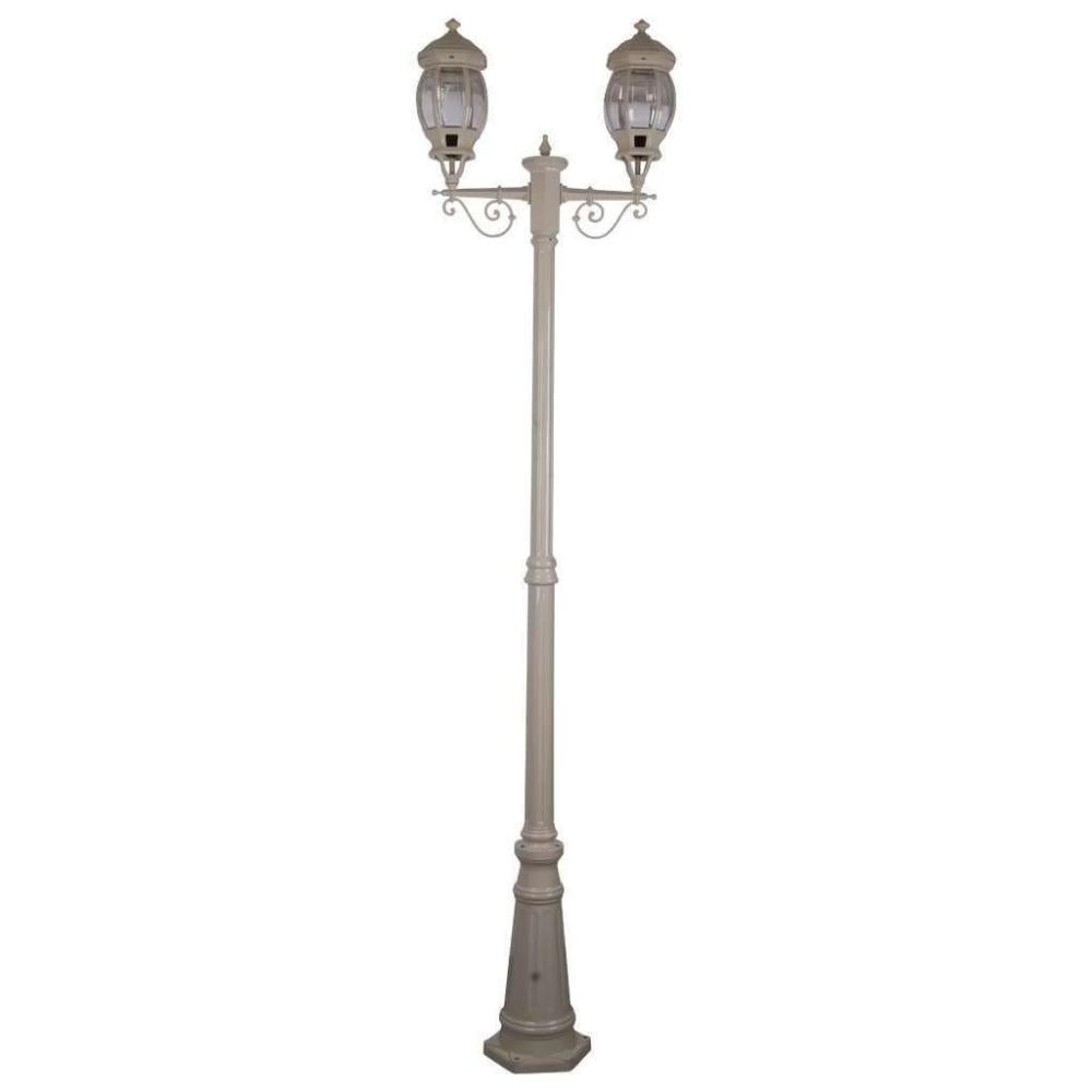Domus GT-680 Vienna - Twin Head Tall Post Light-Domus Lighting-Ozlighting.com.au