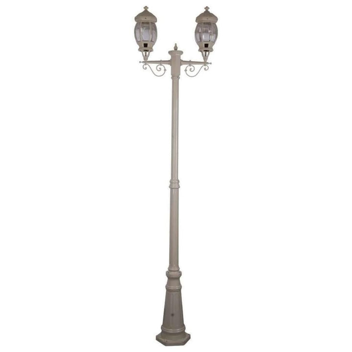 Domus GT-680 Vienna - Twin Head Tall Post Light-Domus Lighting-Ozlighting.com.au