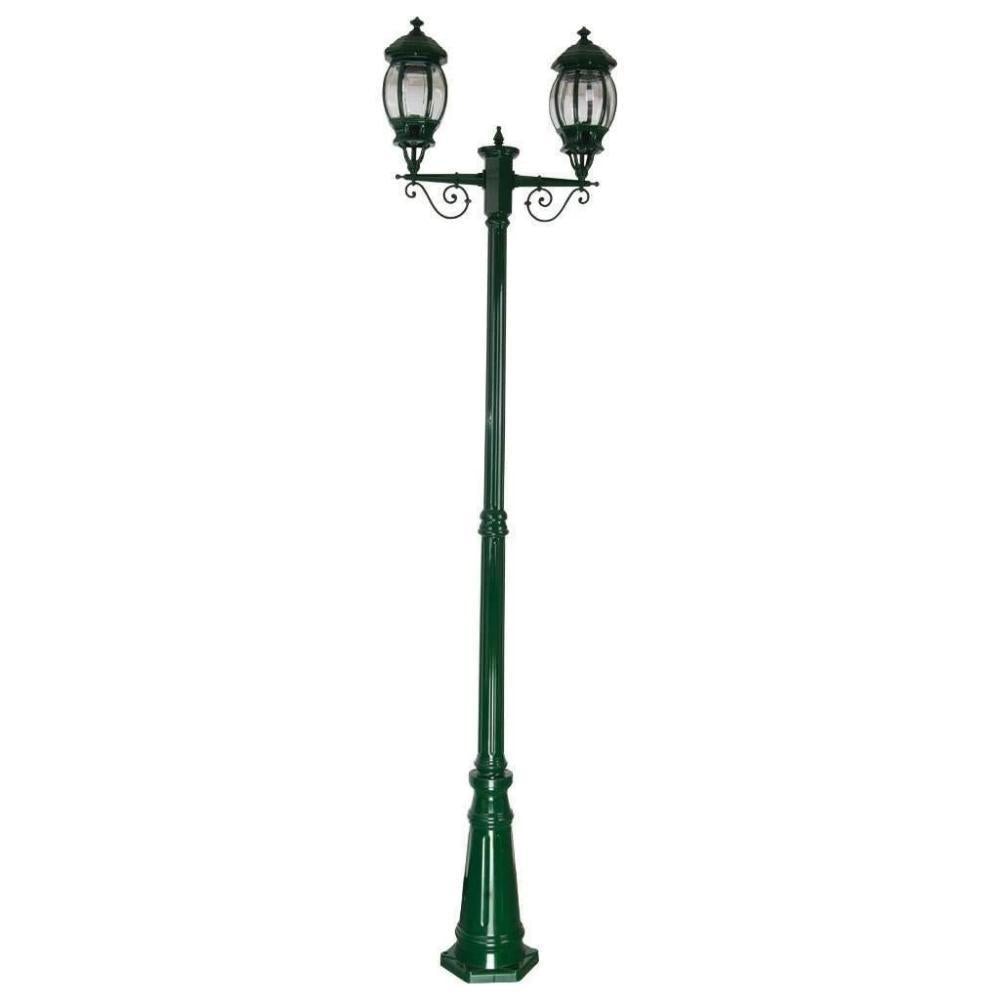 Domus GT-680 Vienna - Twin Head Tall Post Light-Domus Lighting-Ozlighting.com.au