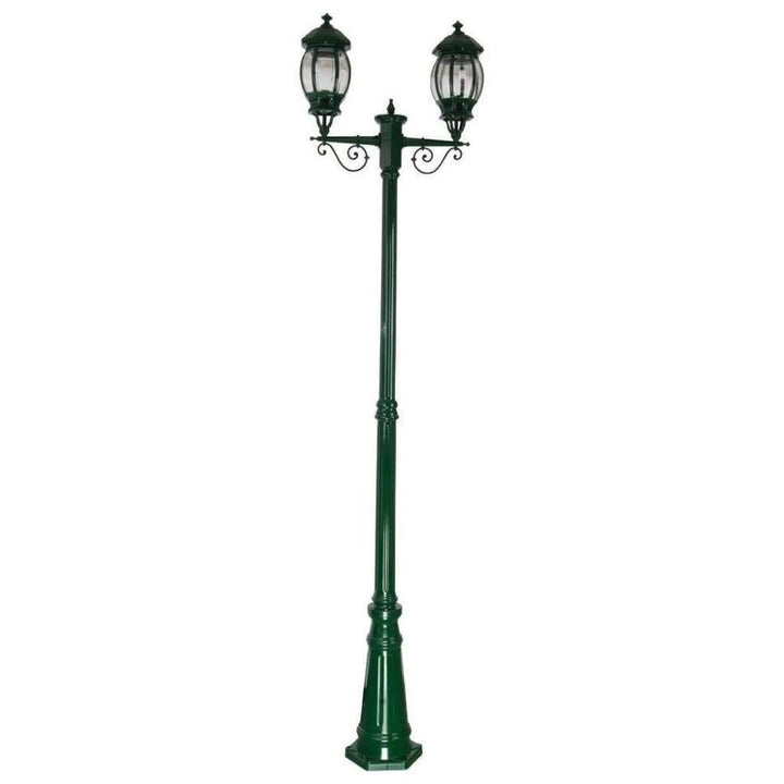 Domus GT-680 Vienna - Twin Head Tall Post Light-Domus Lighting-Ozlighting.com.au