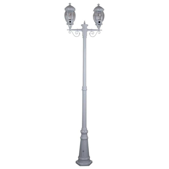 Domus GT-680 Vienna - Twin Head Tall Post Light-Domus Lighting-Ozlighting.com.au