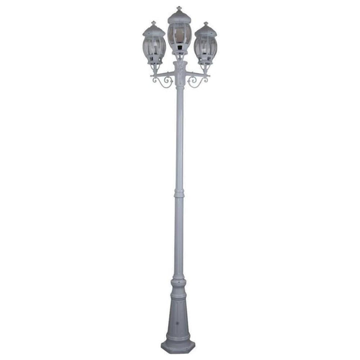 Domus GT-682 Vienna - Triple Head Tall Post-Domus Lighting-Ozlighting.com.au