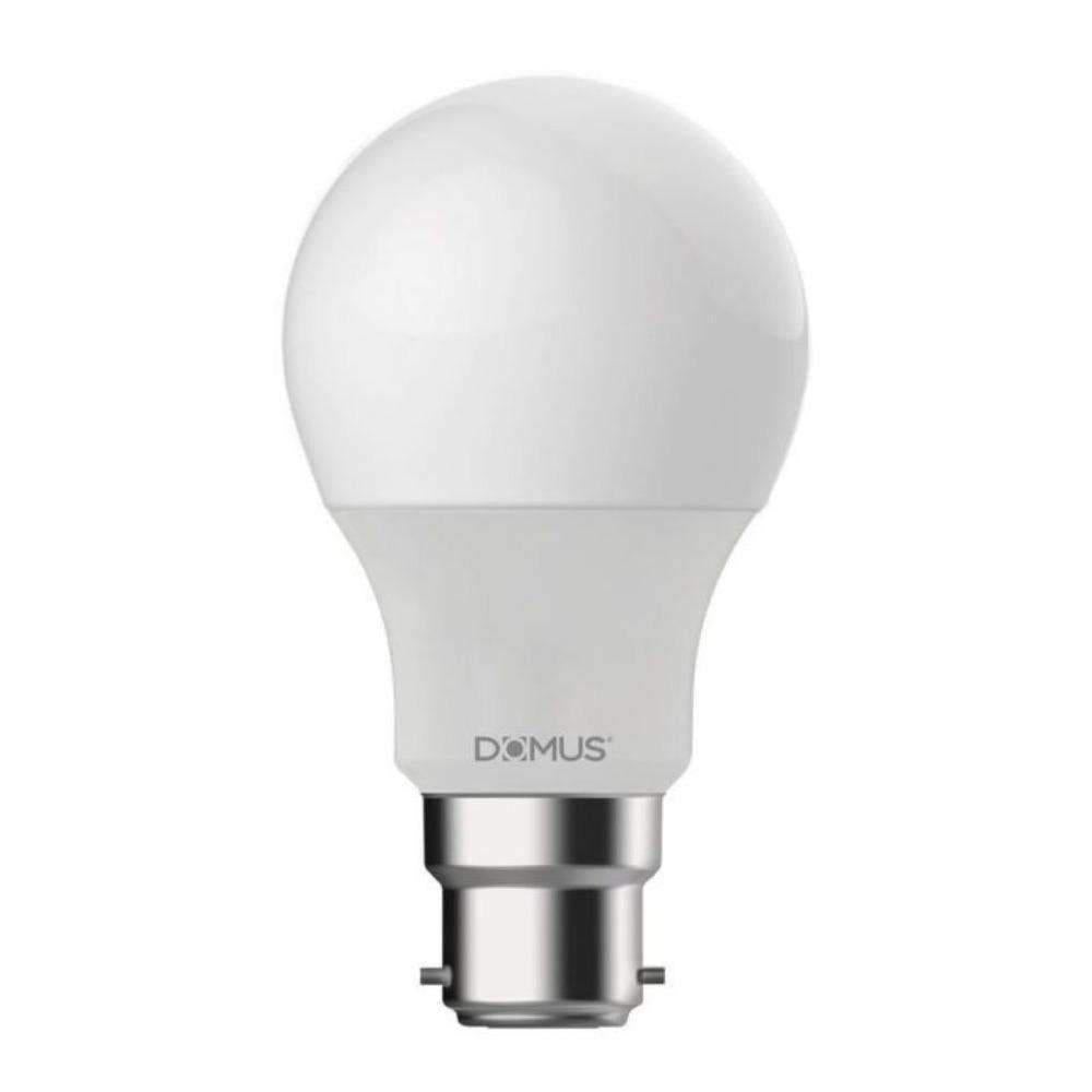 Domus KEY-GLS - 11W LED Dimmable GLS A60 Frosted PC Globe 6500K - B22/E27-Domus Lighting-Ozlighting.com.au