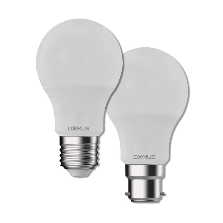Domus KEY-GLS - 11W LED Dimmable GLS A60 Frosted PC Globe 6500K - B22/E27-Domus Lighting-Ozlighting.com.au