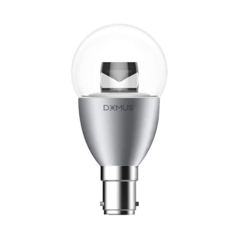 Domus KEY-ROUND - 6W Clear Dimmable LED Globe Base-Domus Lighting-Ozlighting.com.au