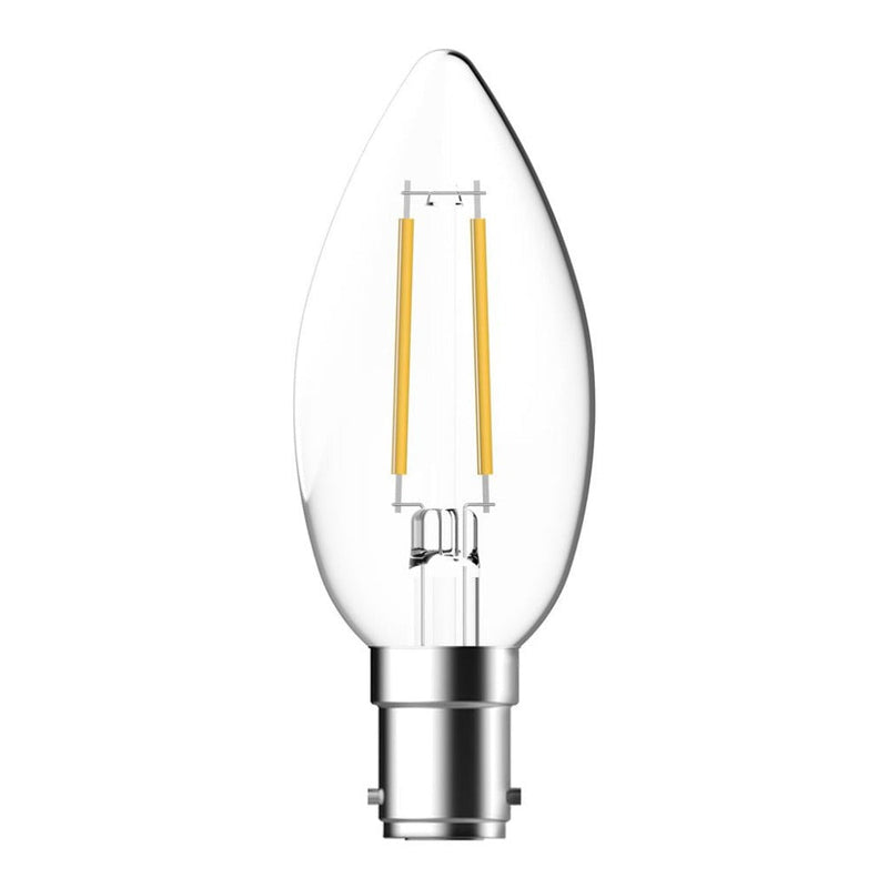 Domus LF-C35 - 4.8W LED Filament Candle Globe IP20 - 1 x B15/E14-Domus Lighting-Ozlighting.com.au