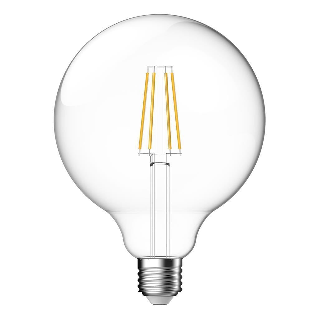 Domus LF-G120 LED Globe - 7.8W, B22/E27, Filament, Dimmable, Spherical, Glass-Domus Lighting-Ozlighting.com.au