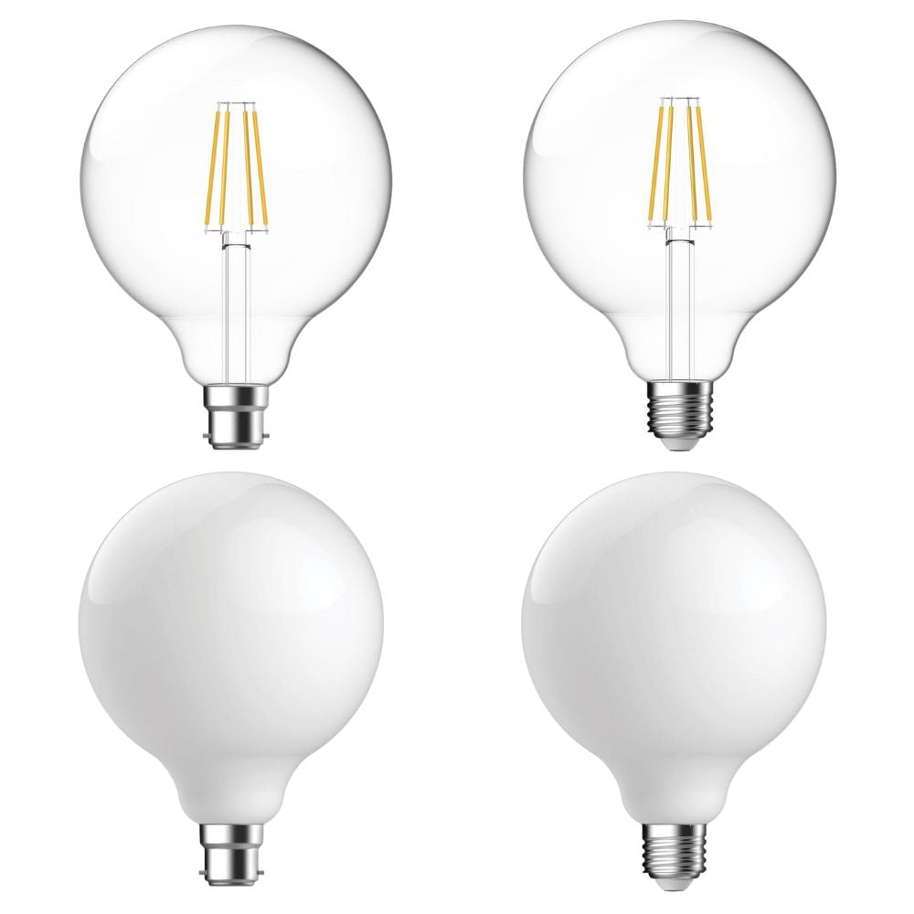 Domus LF-G120 LED Globe - 7.8W, B22/E27, Filament, Dimmable, Spherical, Glass-Domus Lighting-Ozlighting.com.au