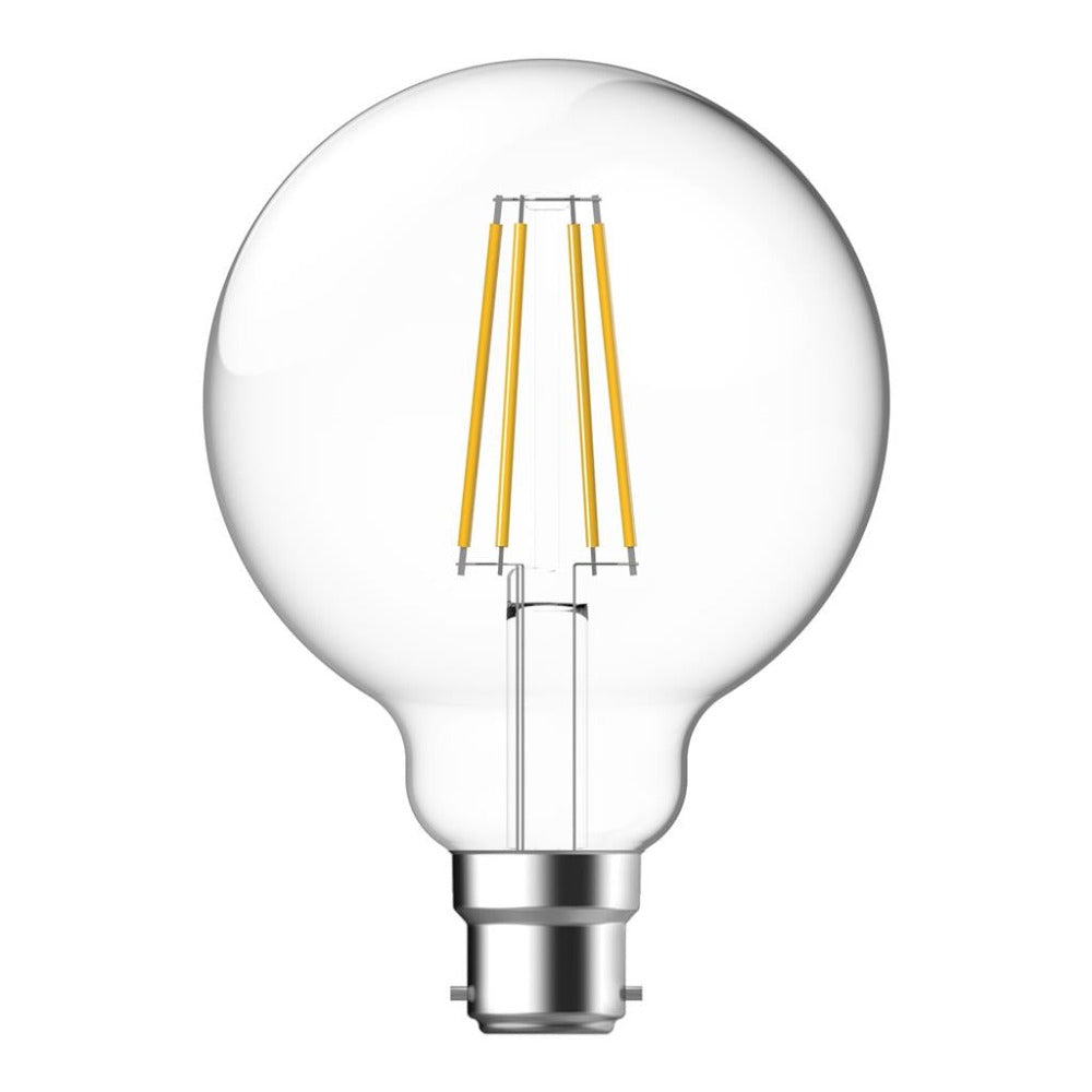 Domus LF-G95 LED Globe - 7W, B22/E27, G95, Filament, Dimmable, Spherical, Glass-Domus Lighting-Ozlighting.com.au