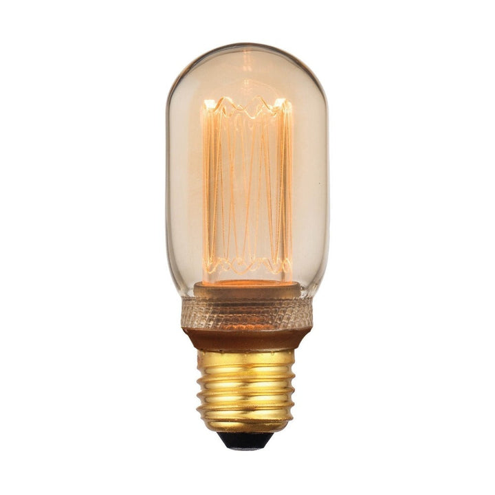 Domus LRF-T45 - 3.5W LED Dimmable Mini Banana T45 Shape Retro Vintage Filament Amber Globe 1800K - B22/E27-Domus Lighting-Ozlighting.com.au