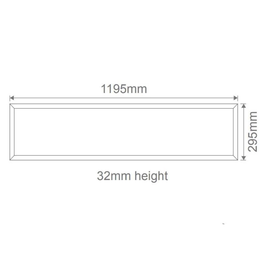 Domus PANEL-BLT-312 LED Panel Light - 30W, Tri-Colour, 1200x300mm-Domus Lighting-Ozlighting.com.au