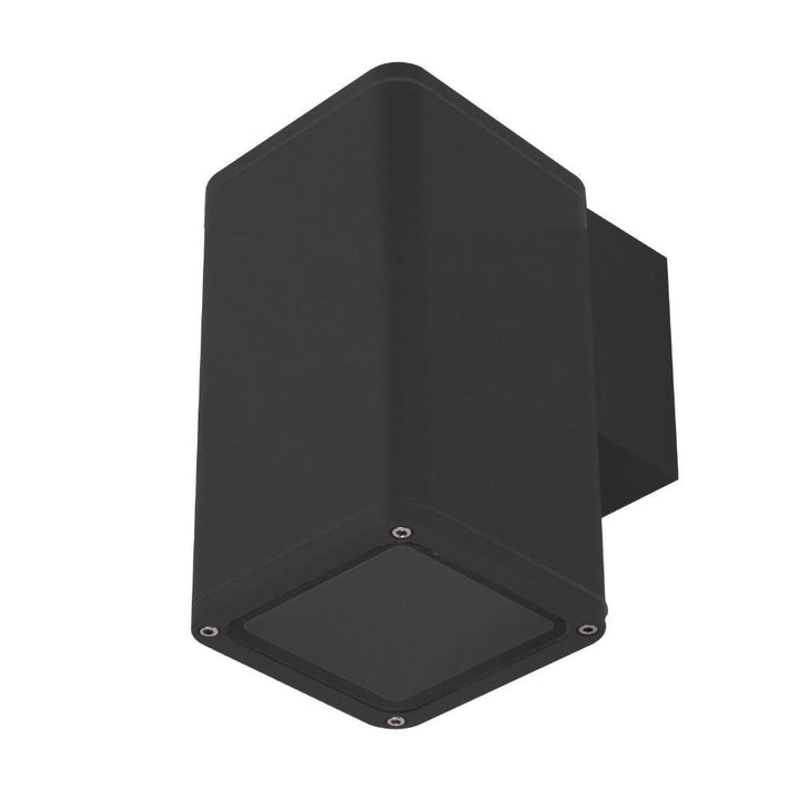 Domus PIPER-PRO-1 - 10W Tricolour LED Large Round Or Square Down Only Exterior LED Wall Light IP65-Domus Lighting-Ozlighting.com.au