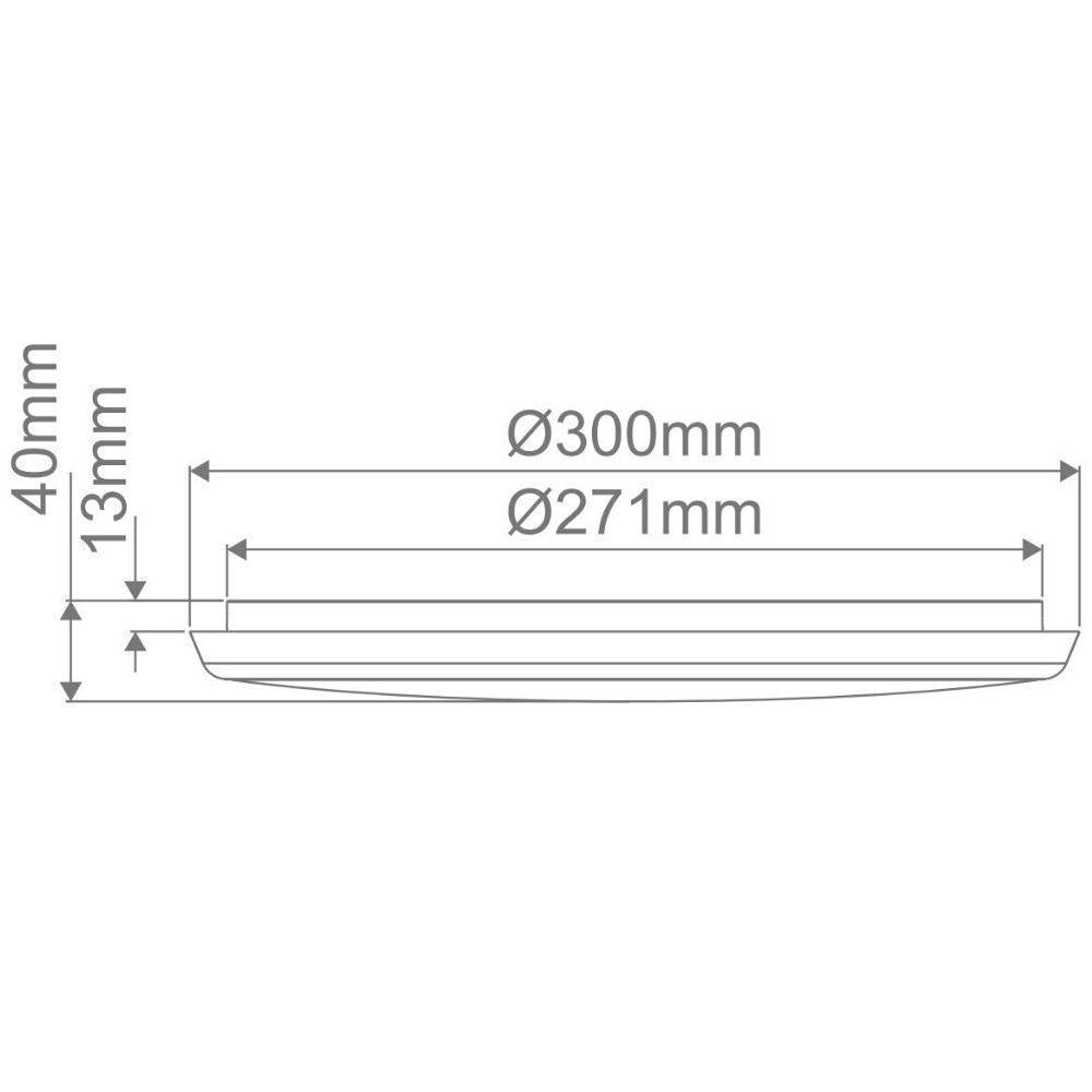 Domus SOLAR-TRIO LED Ceiling Light - Colour Switchable, IP54-Domus Lighting-Ozlighting.com.au