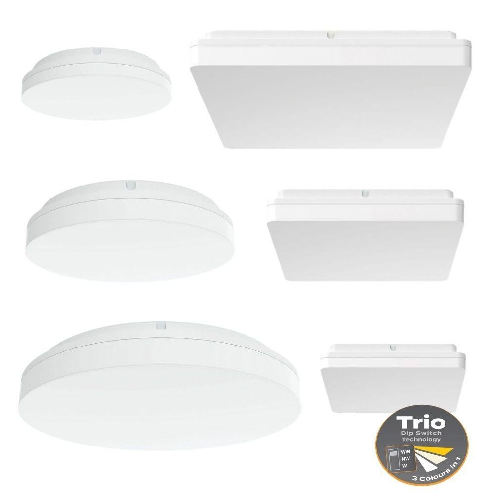 Domus SUNSET LED Ceiling Light - 15W/25W/35W, Colour Switchable, IP54-Domus Lighting-Ozlighting.com.au