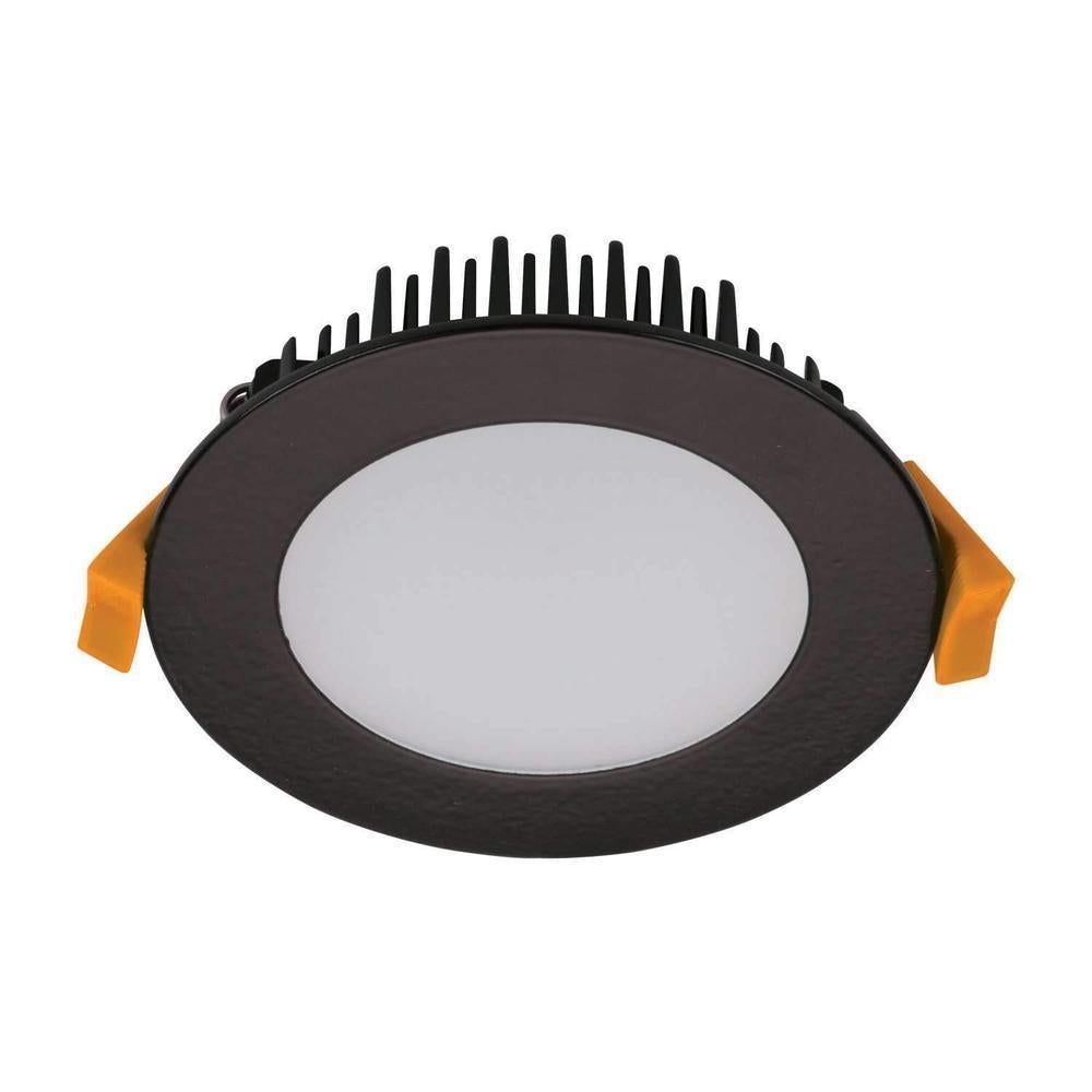 Domus TEK-13 LED Downlight - 13W, Tri-Colour, Dimmable, IP44, Round, Flat Face-Domus Lighting-Ozlighting.com.au
