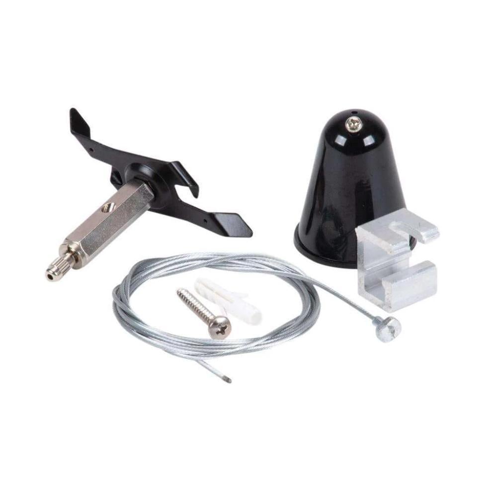 Domus TRAK-3-SUS Suspension Kit - 3-Circuit 1.5m Stainless Steel-Domus Lighting-Ozlighting.com.au